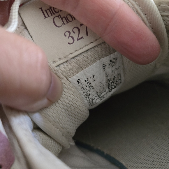 New Balance Calia 327 Sneaker Casual Athletic Shoes Pink White Beige 9.5 Ws327rp - Picture 10 of 10